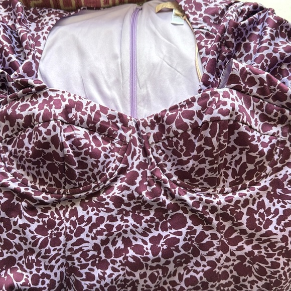 NWT Anthropologie Hutch Chase Dress in Purple Size Medium - Picture 7 of 12